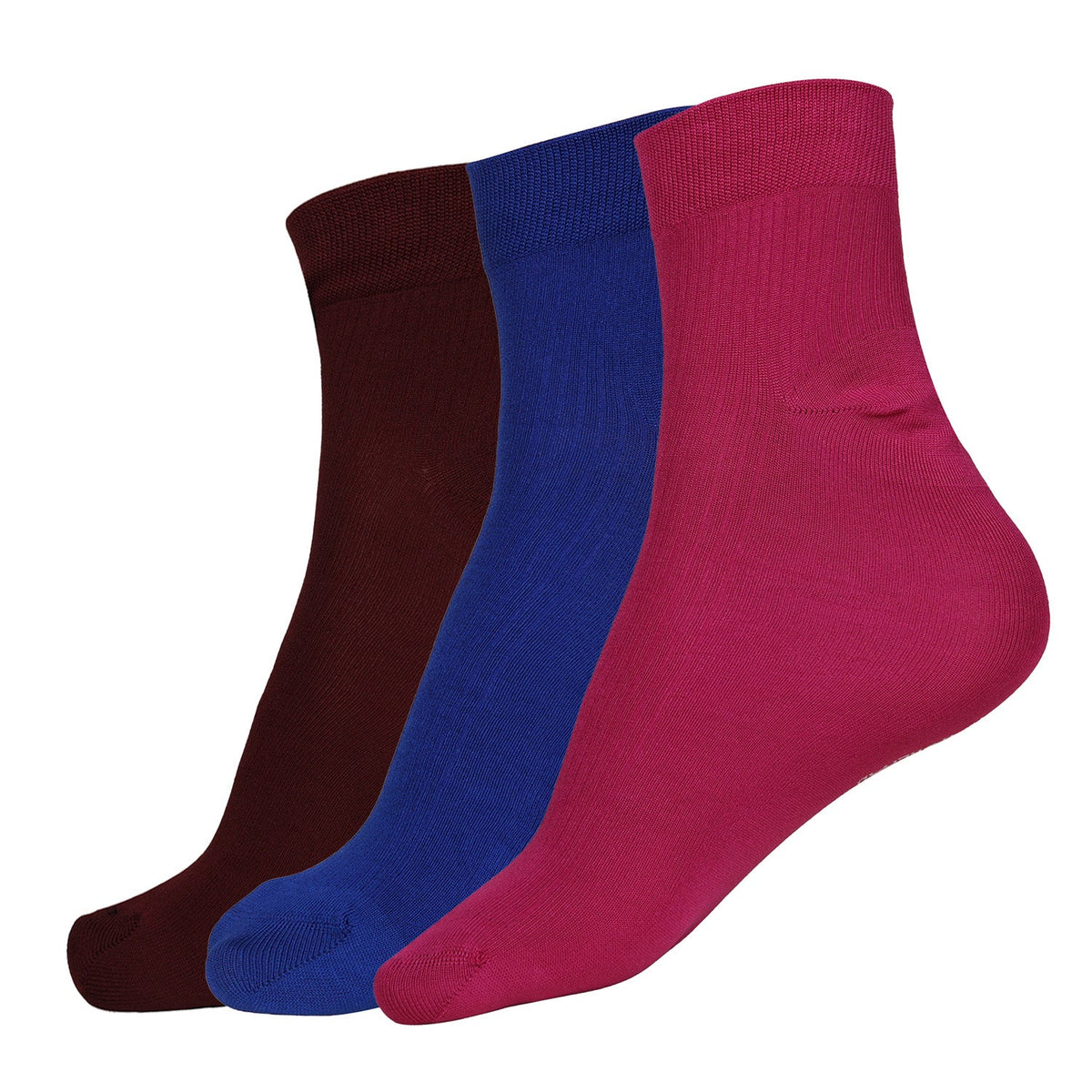 Naturefab Men's Bamboo Ankle Length socks Combo-9 (Pack of 3)-1