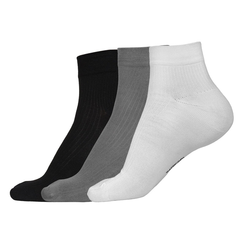 Naturefab Men's Bamboo Ankle Length socks Combo-8 (Pack of 3)-1