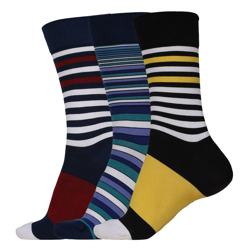 Naturefab Men's Bamboo Full Length socks Combo-17 (Pack of 3)-1