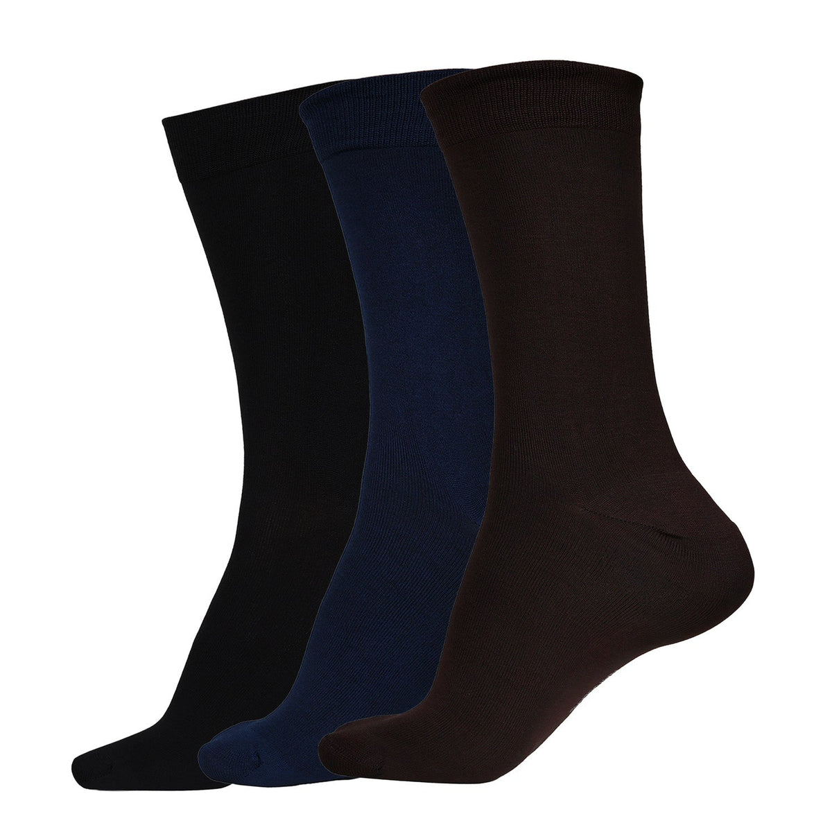 Naturefab Men's Bamboo Full Length socks Combo-10 (Pack of 3)-1