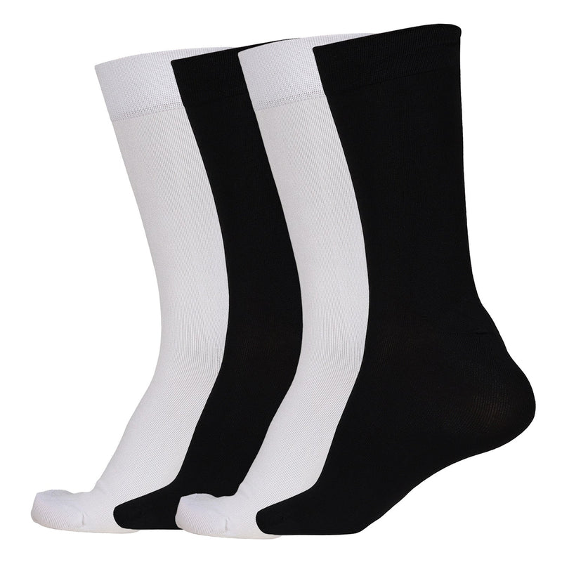 Naturefab Men's Bamboo Full Length socks Combo-4 (Pack of 4)-1