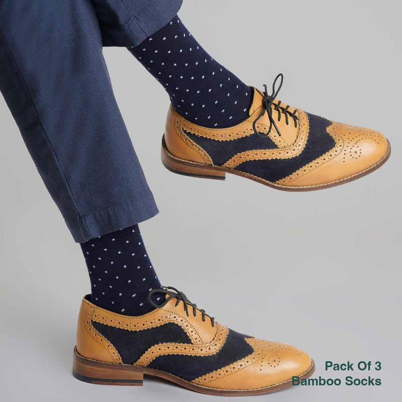 Naturefab Men's Bamboo Full Length socks Combo-14 (Pack of 3)-2
