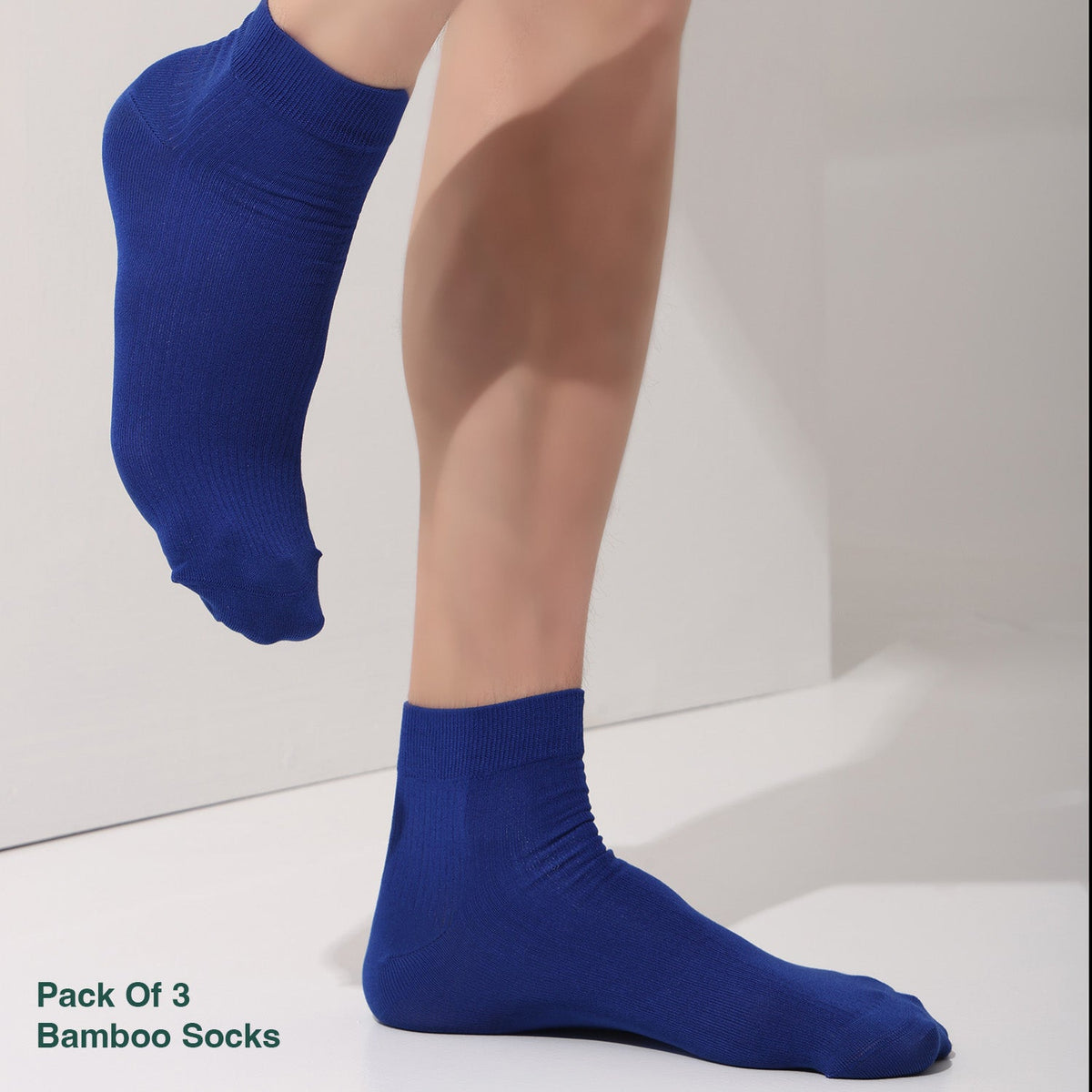 Naturefab Men's Bamboo Ankle Length socks Combo-9 (Pack of 3)-4