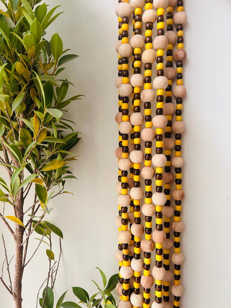 Long Entrance Boho Strings | Beaded Curtain | Set of 10 strings