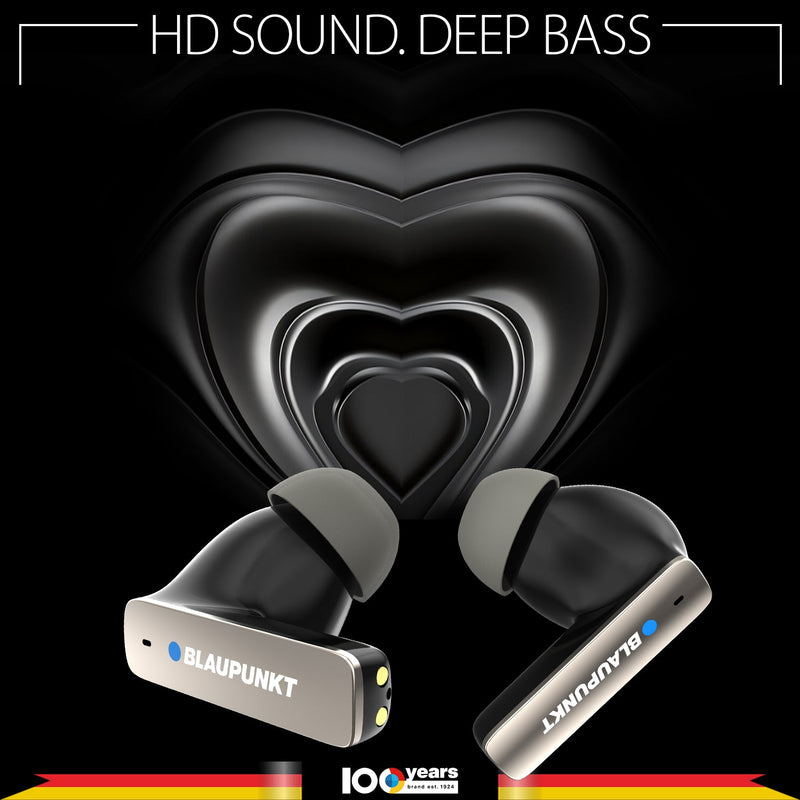 BTW100 Khrome+ True Wireless Bluetooth Earbuds (BK)-4