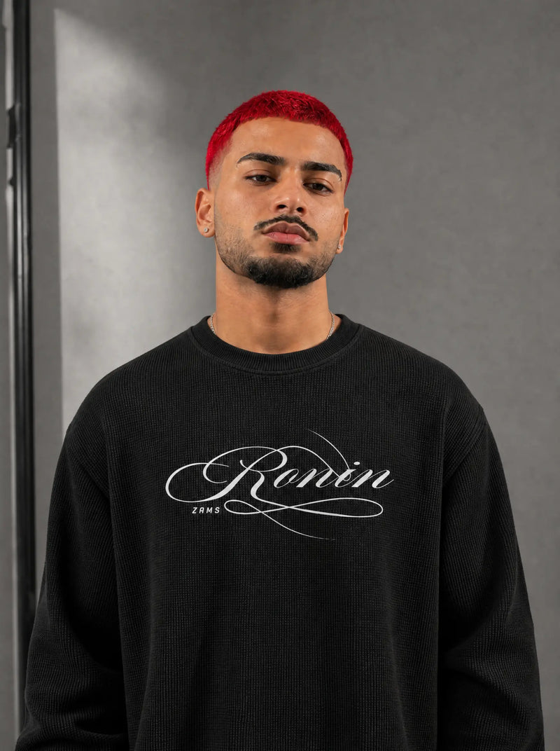 Roronoa Zoro Waffle Crop T-Shirt-2