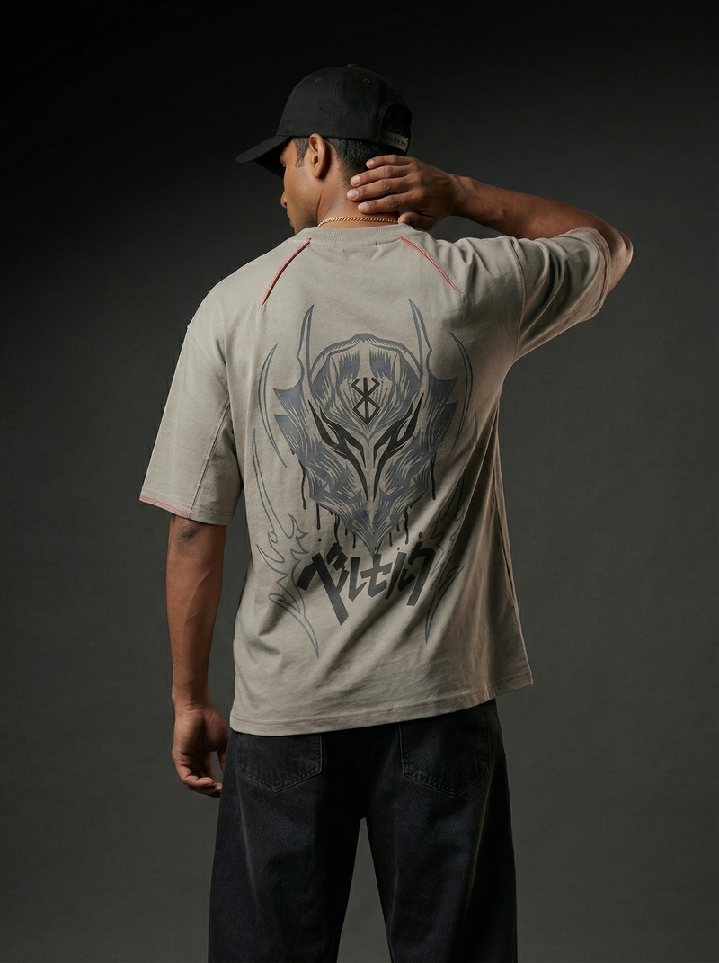 Berserk Oversized T-shirt – Dark Graphic Streetwear-2