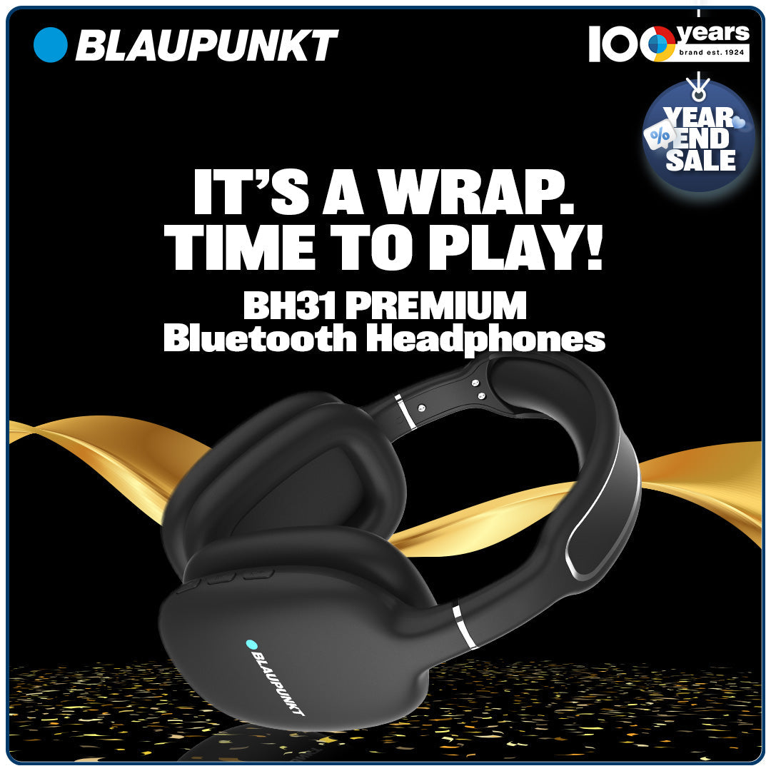 BH31 Bluetooth Wireless Headphone (Black)-2