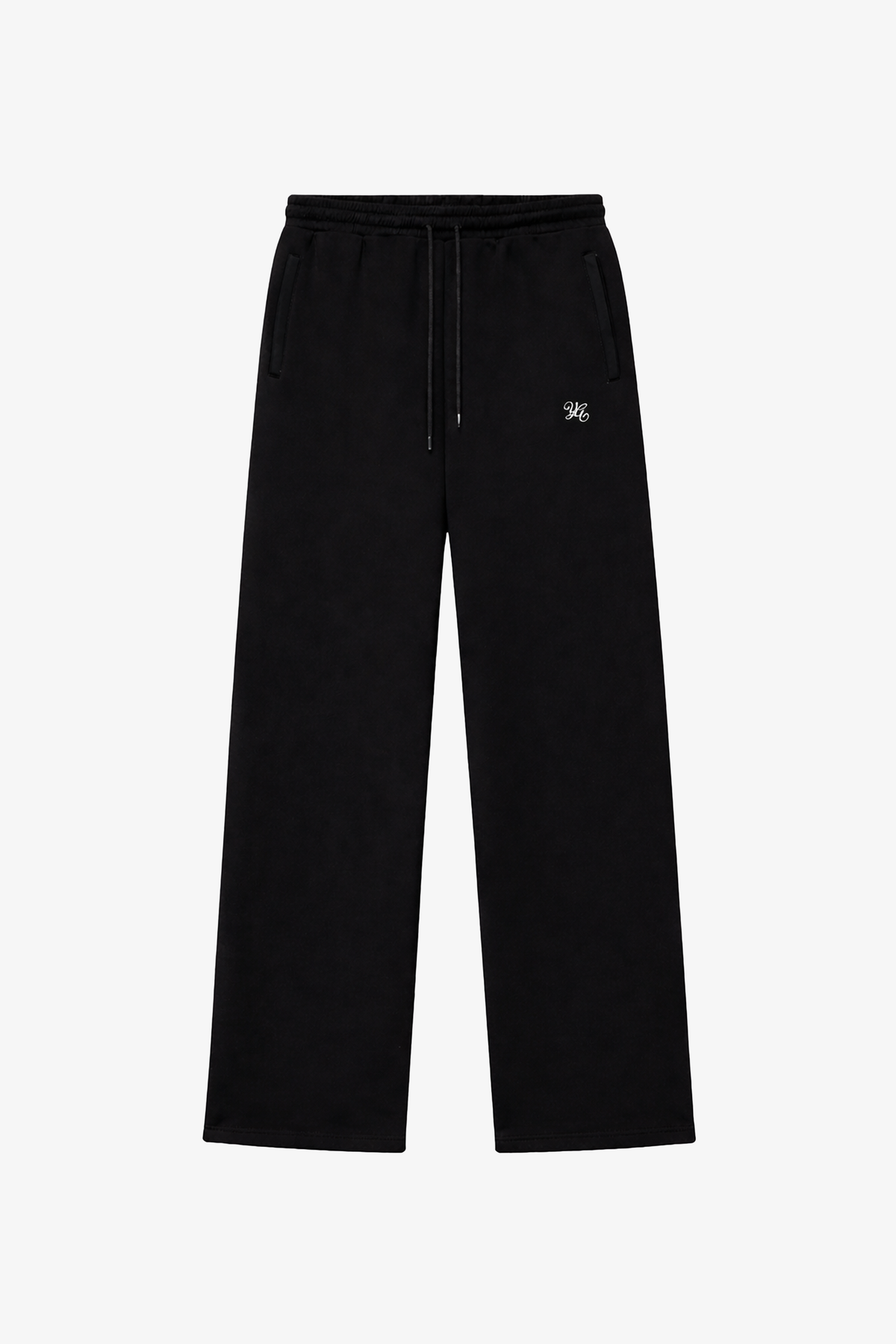 FLARED SWEATPANTS - BLACK