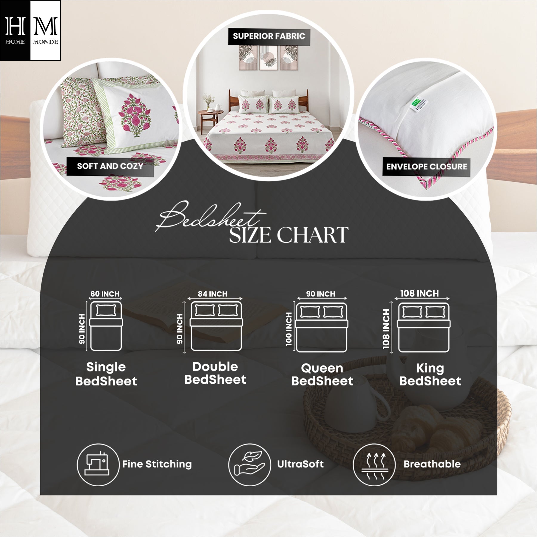 Imprimer Tulip - Bedsheet-5