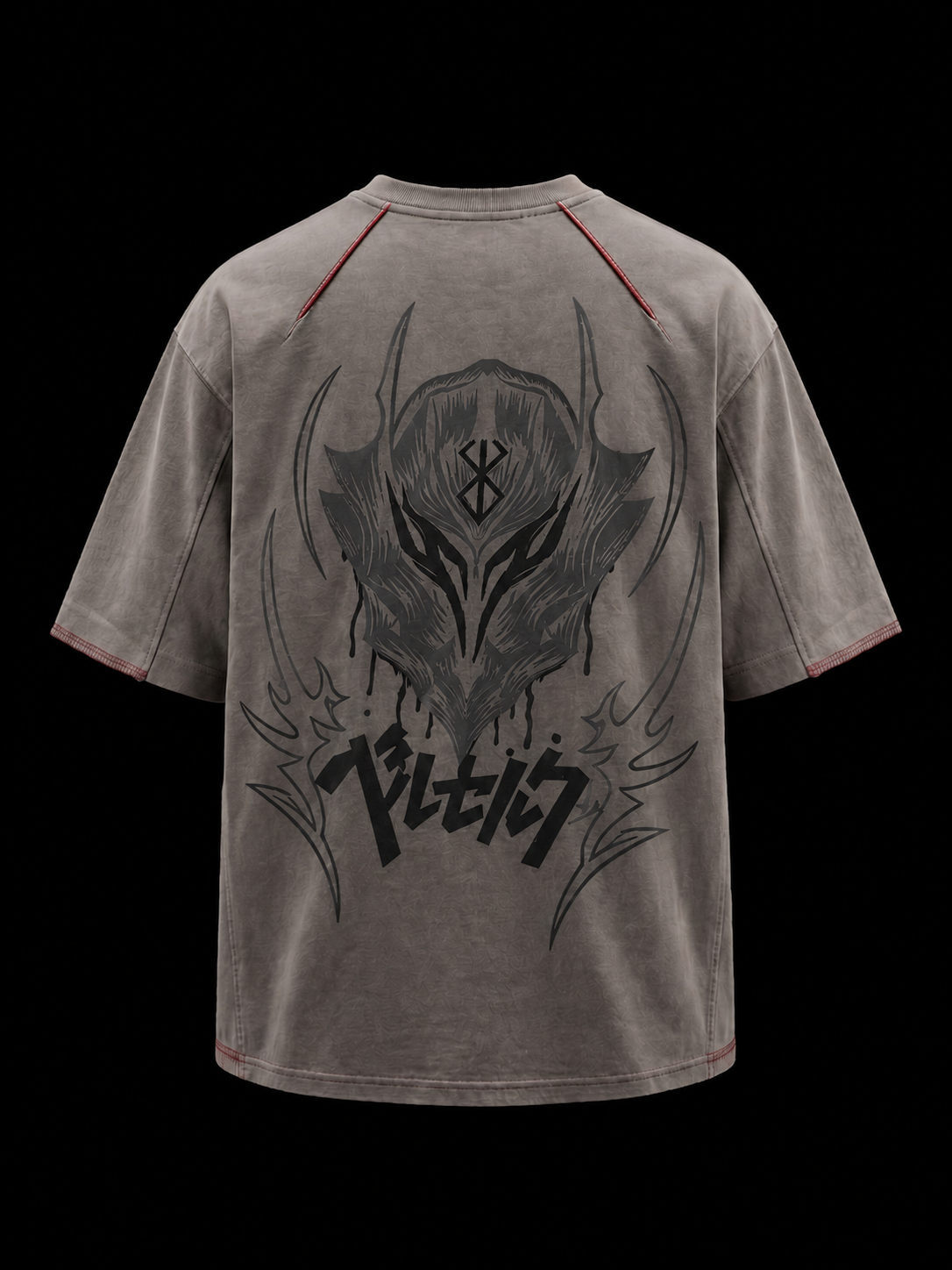 Berserk Oversized T-shirt – Dark Graphic Streetwear