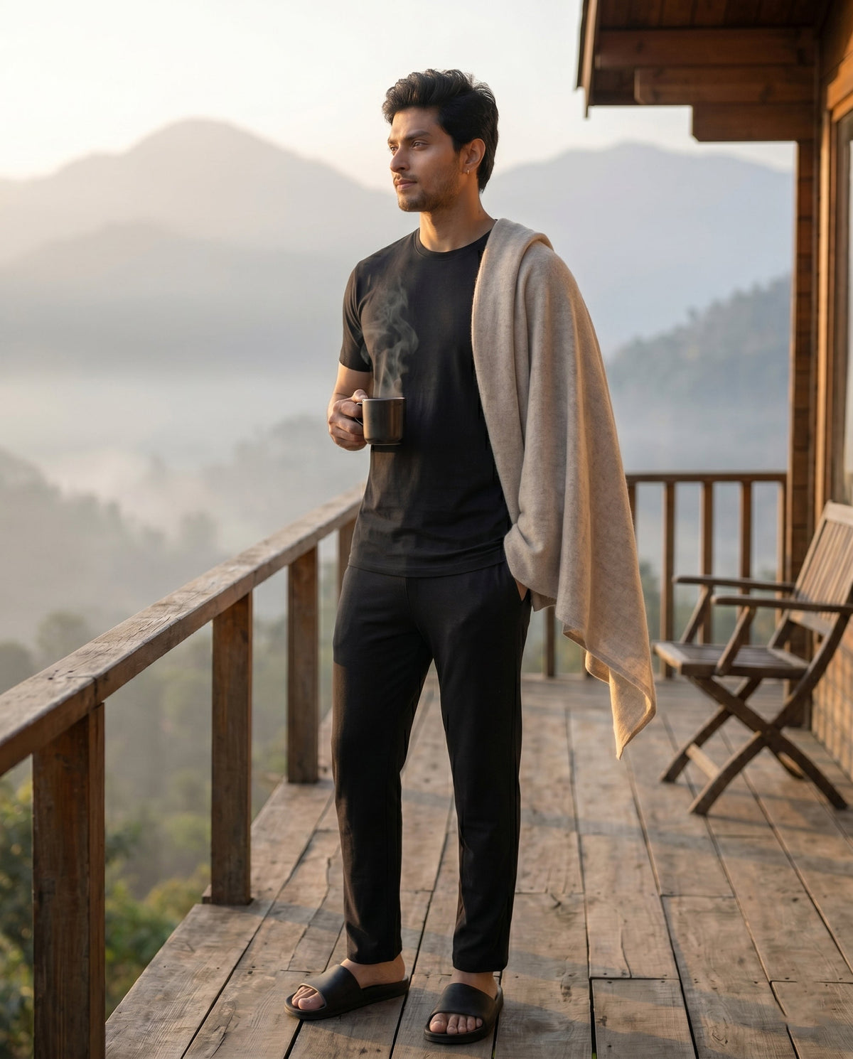 Urbanite Bamboo Pant  (True Black)