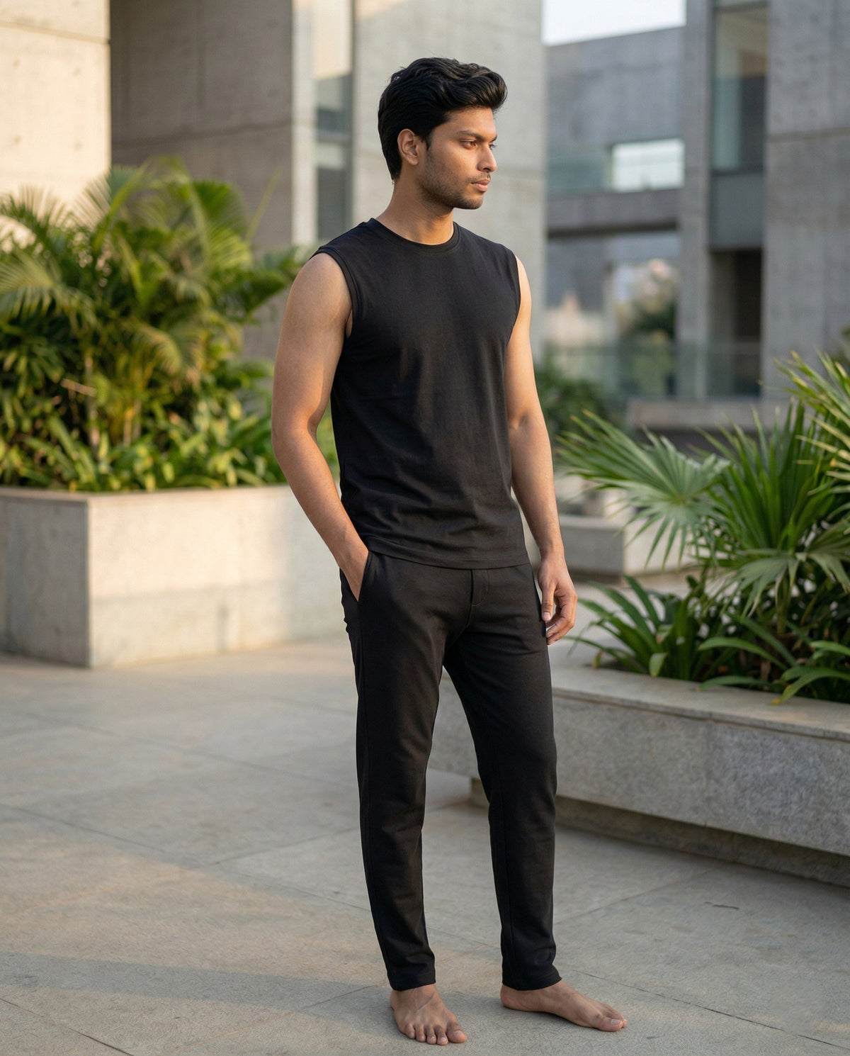 Urbanite Bamboo Pant  (True Black)
