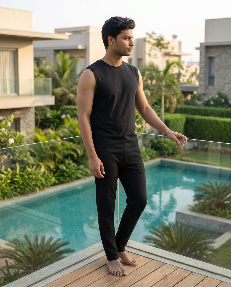 Urbanite Bamboo Pant  (True Black)