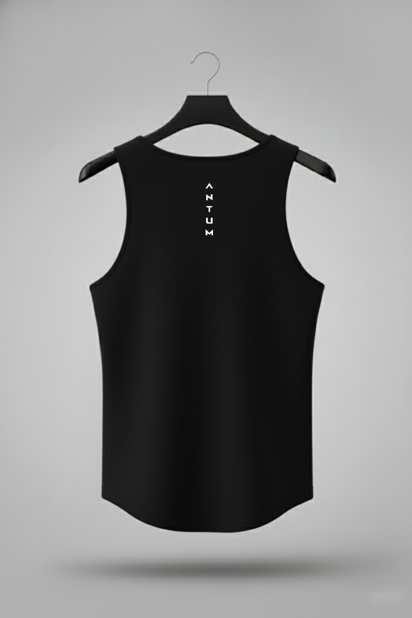 Black Colour Cotton Sleeveless t-shirt ( sando )