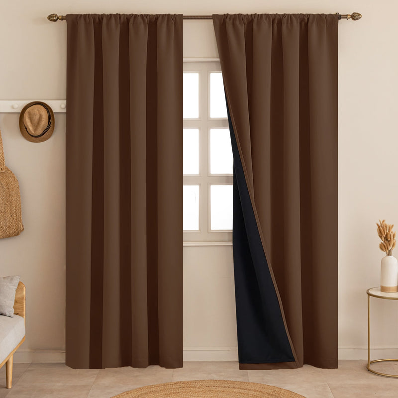 Fort Essential - Black Backing Blackout Curtain-1