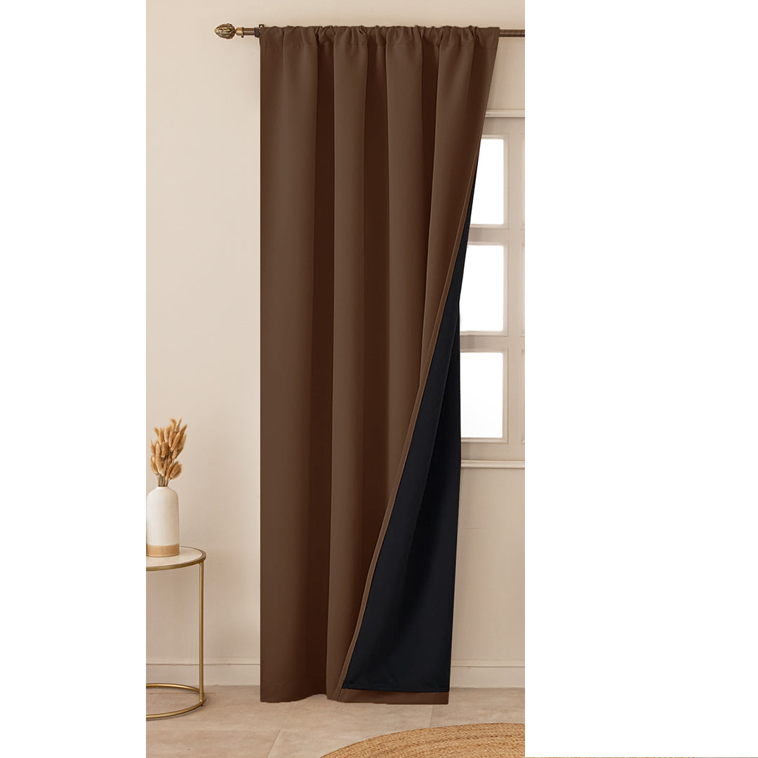 Fort Essential - Black Backing Blackout Curtain-2