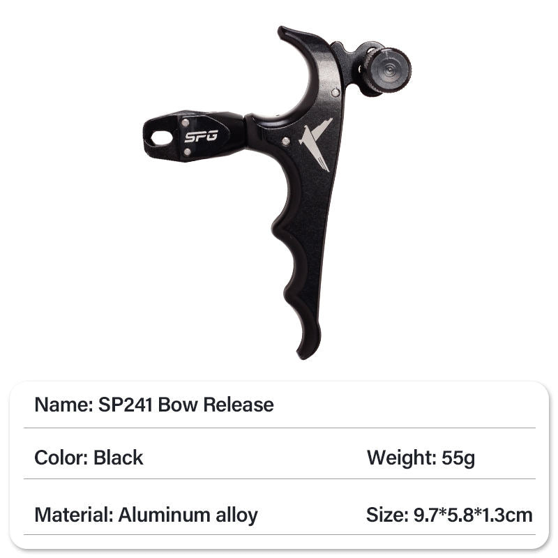 SPG Compound Bow Professional Adjustable Thumb Grip