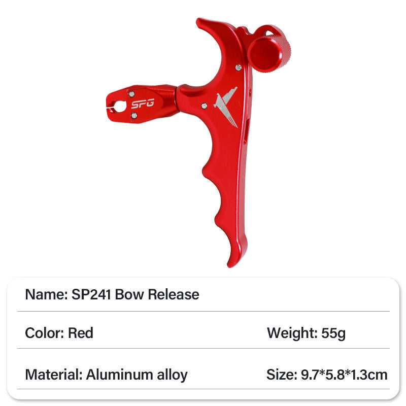 SPG Compound Bow Professional Adjustable Thumb Grip