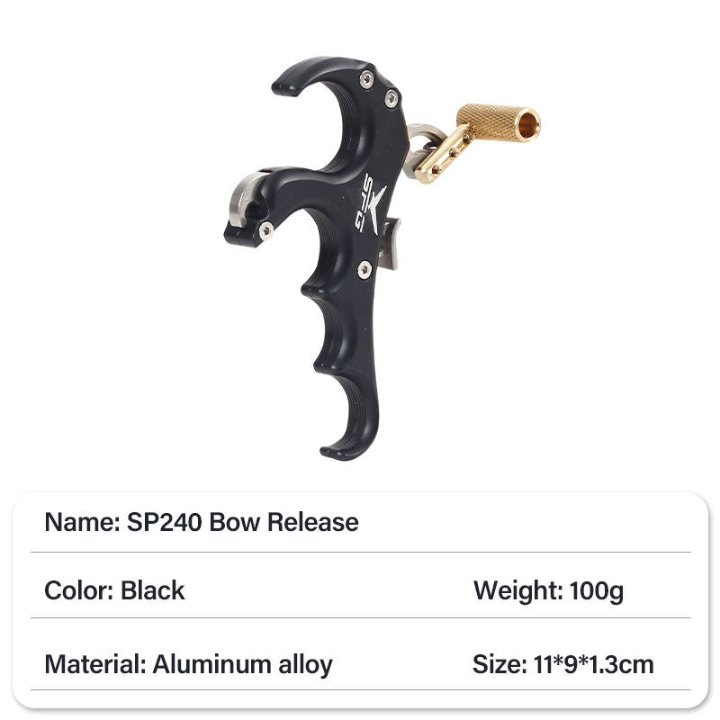 SPG Compound Bow Professional Adjustable Thumb Grip