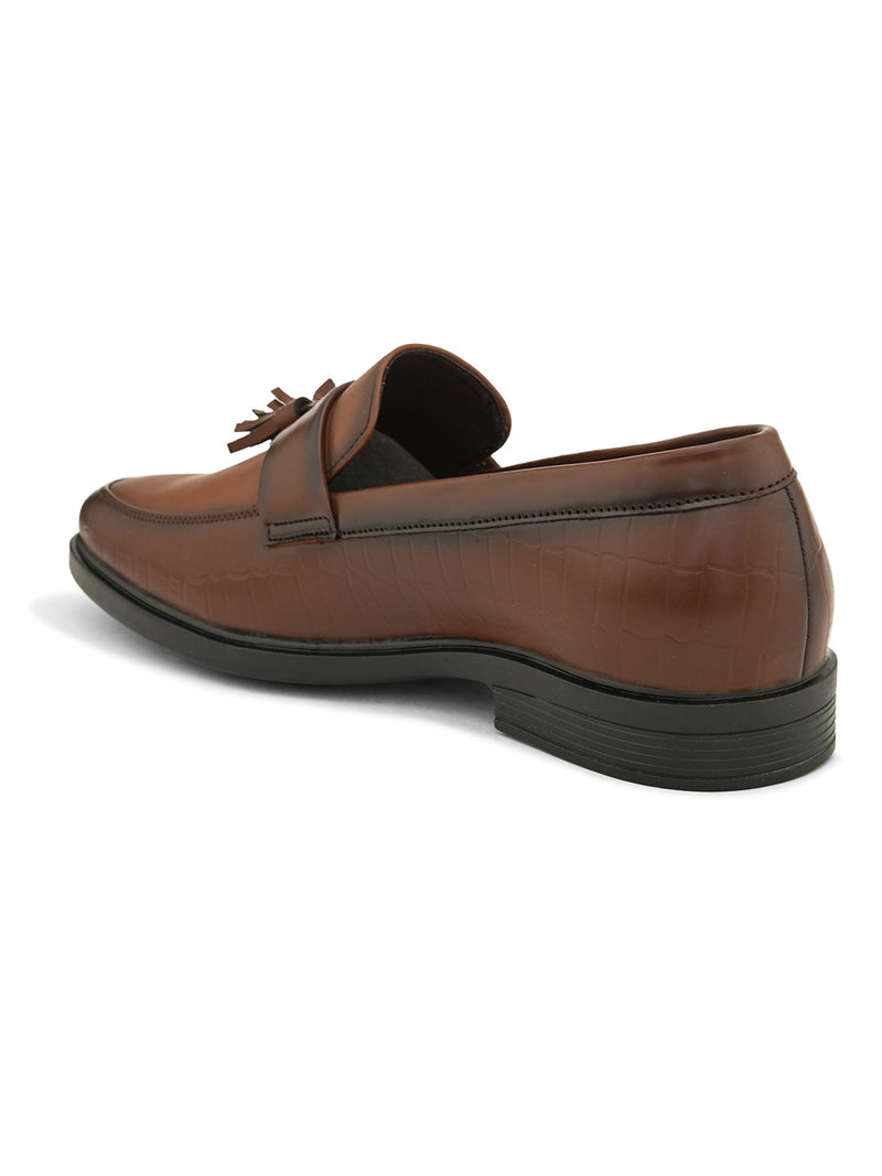 Men Leather Formal Loafers-4