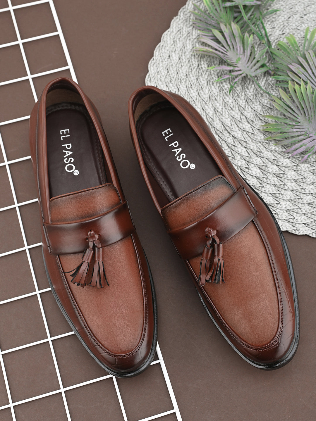 Men Leather Formal Loafers-6