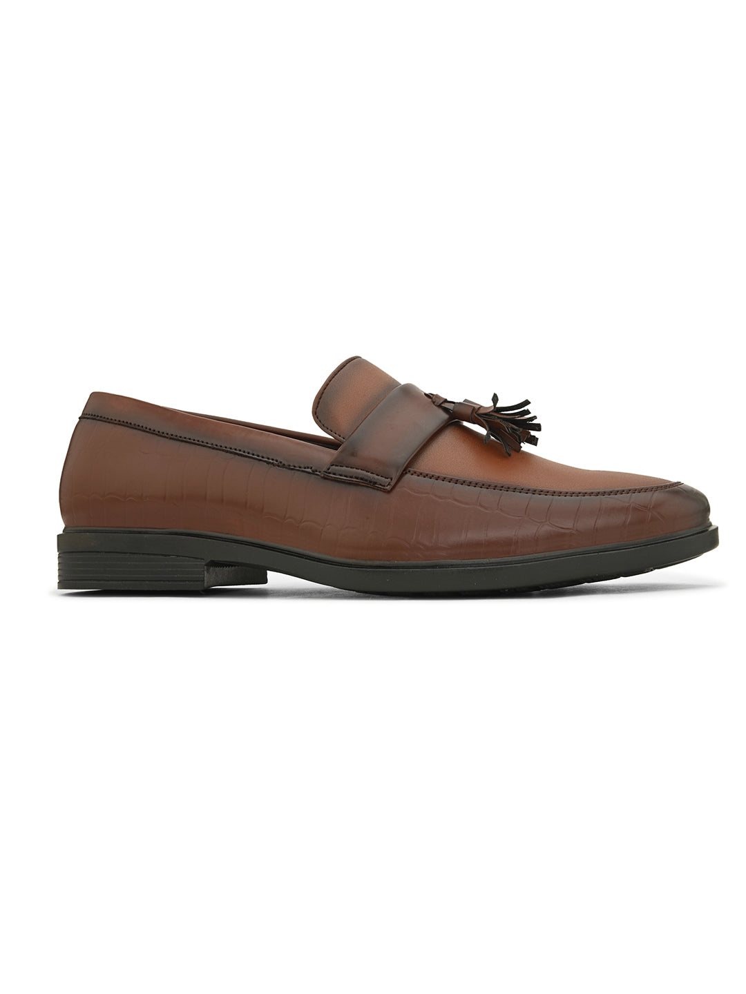 Men Leather Formal Loafers-3