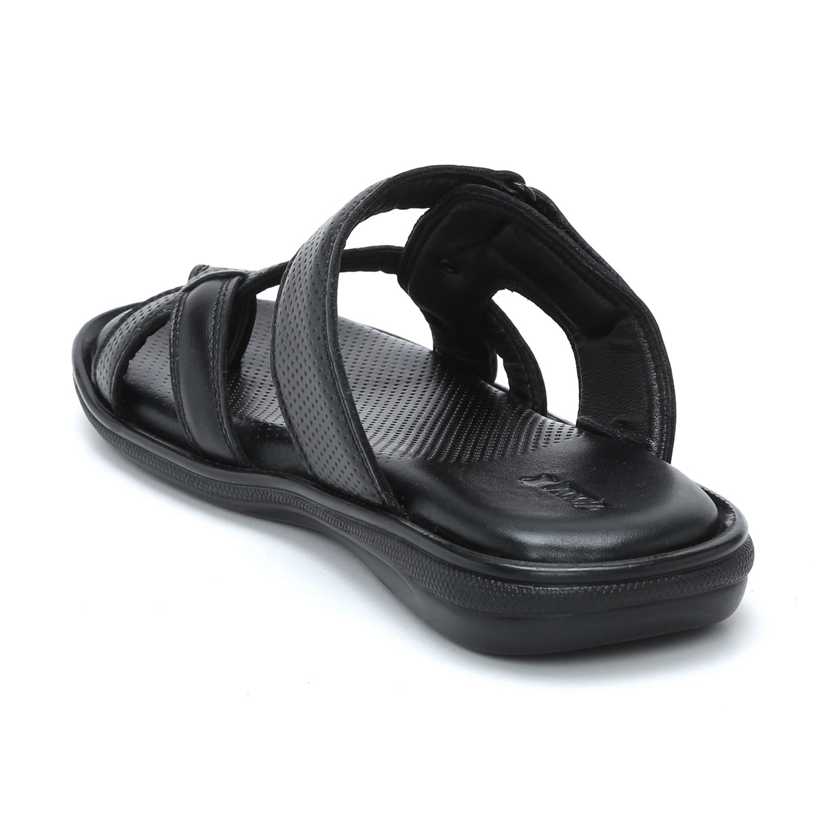 Men’s Genuine Leather Textured Slippers - C30
