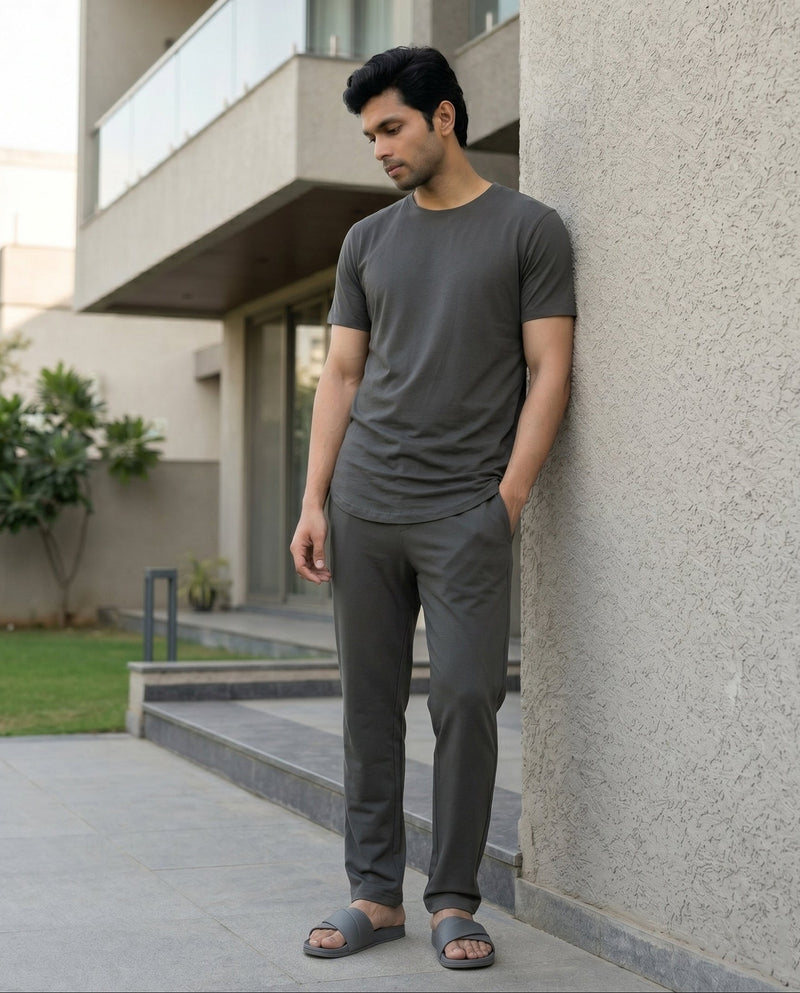 Urbanite Bamboo Pant  (Charcoal Grey)
