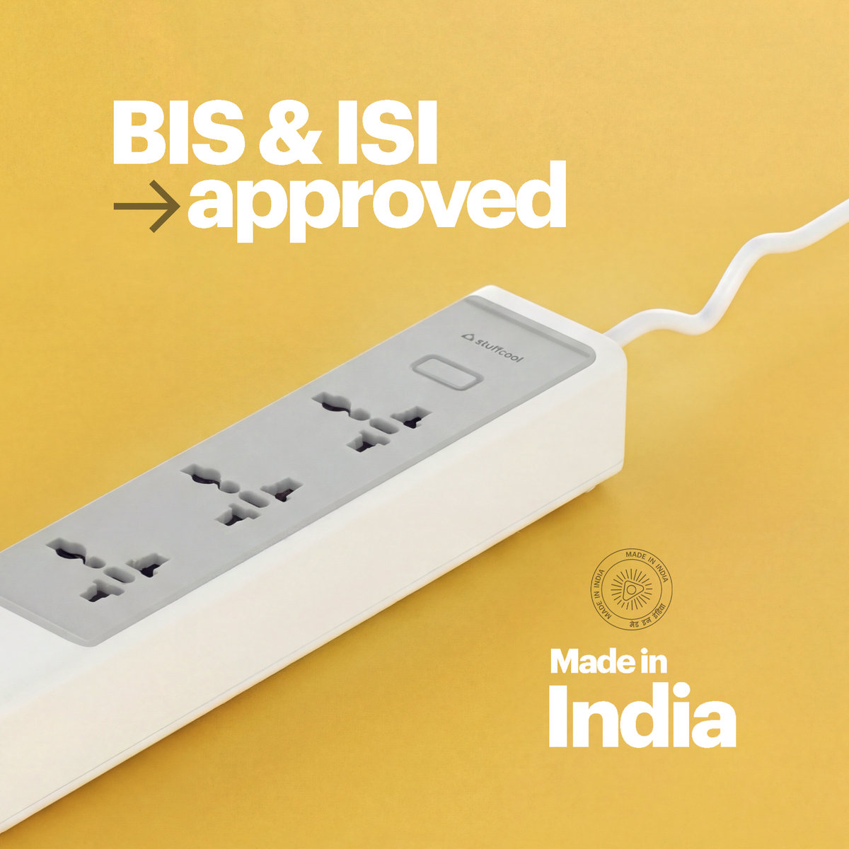 Chargestrip 3 universal AC sockets and a built-in 20W GaN charger.