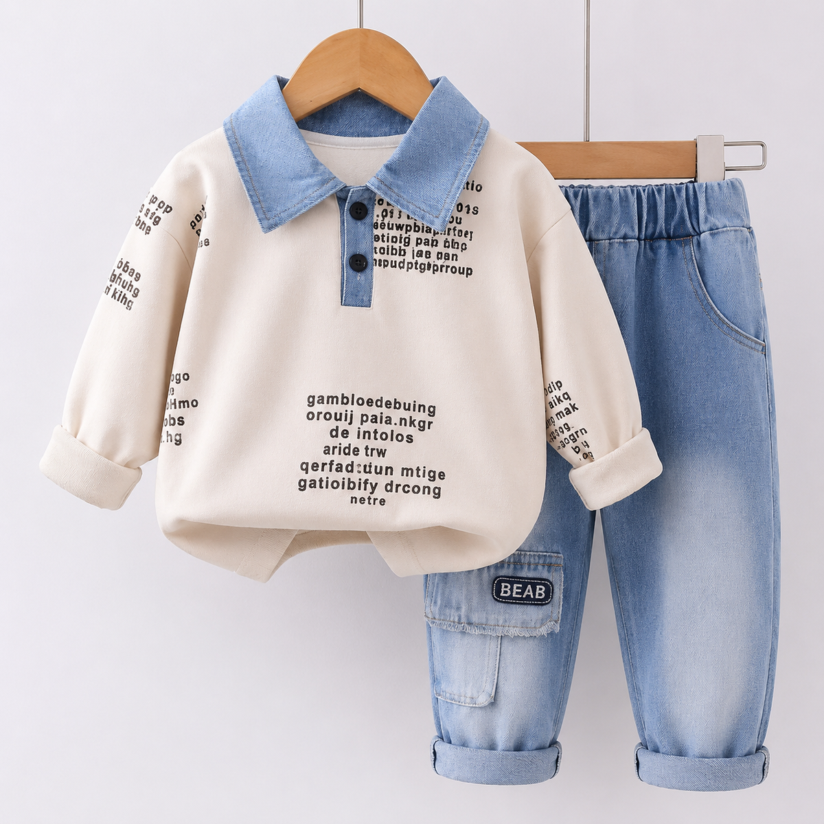 Boys Imported Cord Set [BT-M-7363] [1 - 6 Years]