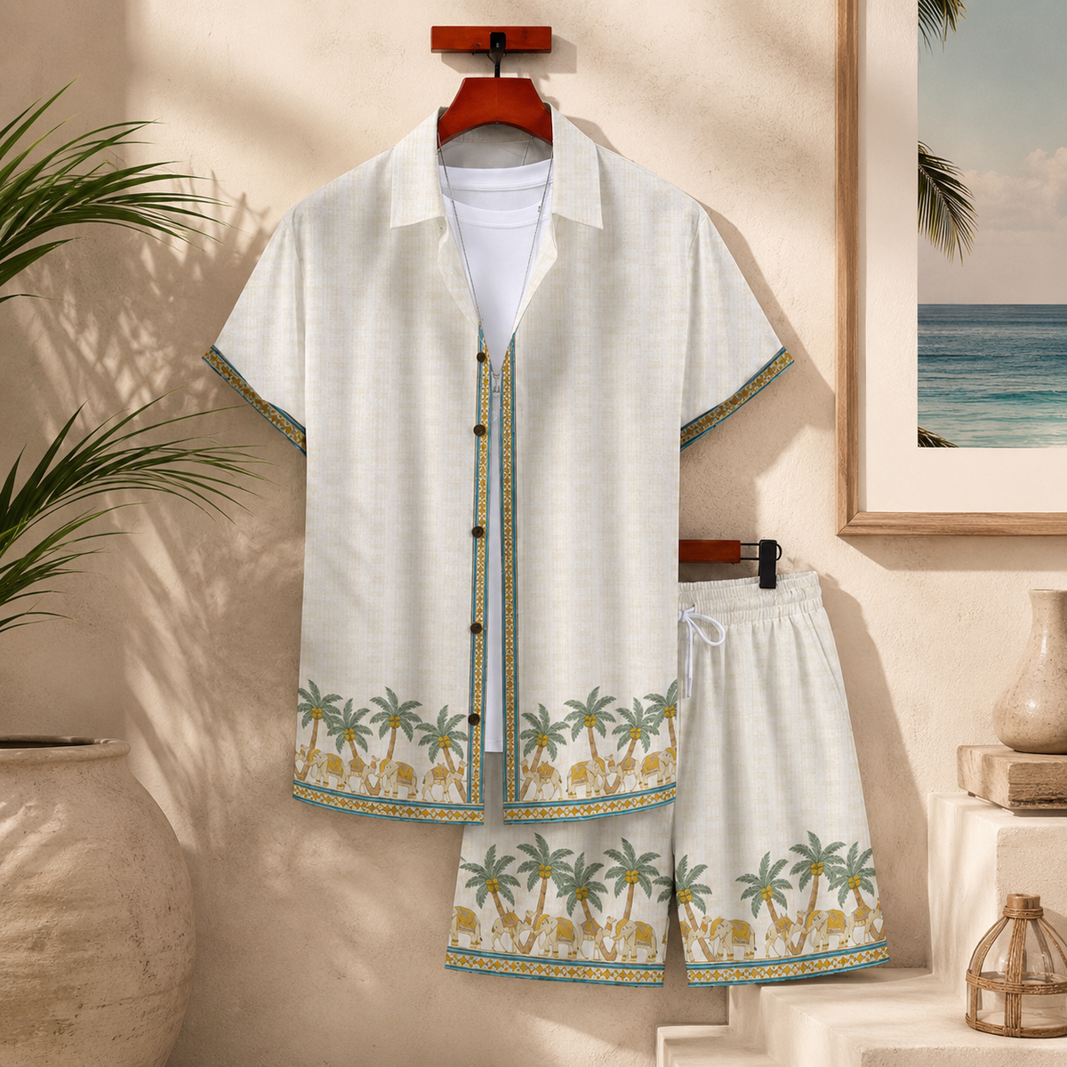 ANIMAL LAYER CULTURE CO-ORD SET