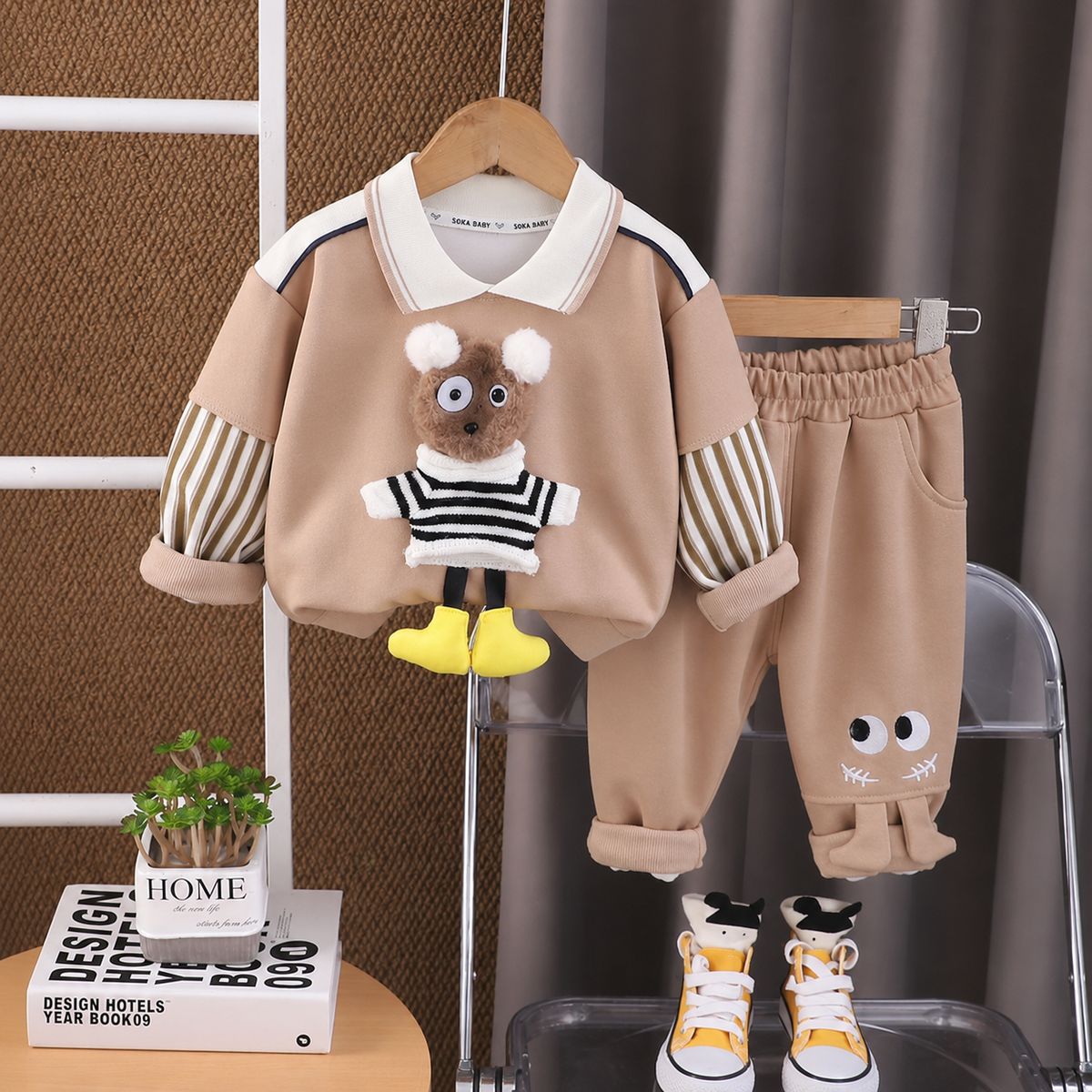 Boys Imported  Cord Set [BT-4K-2478] [1-5Years]