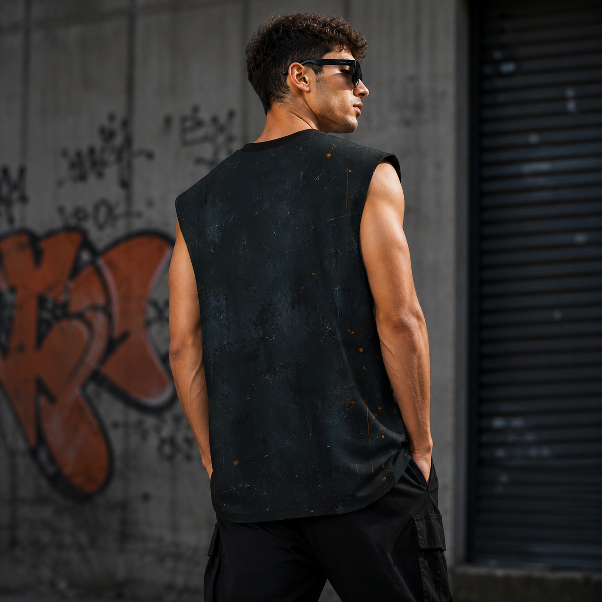 DON'T OVERSIZE STREET TANK TOP