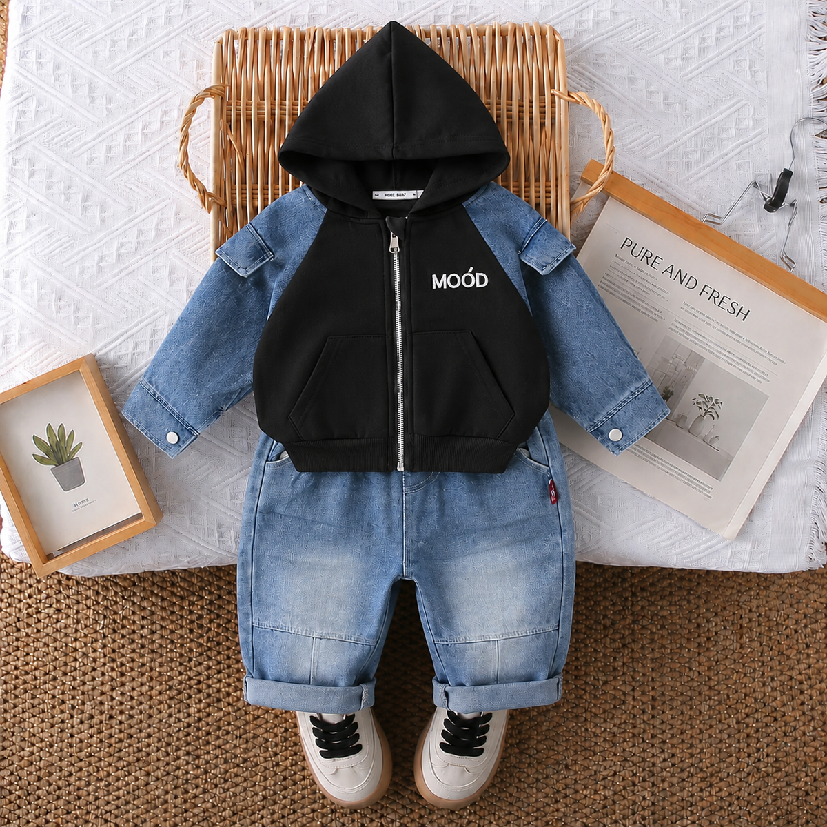 Boys Imported Cord Set [BT-1K-6523] [1-6 Years]