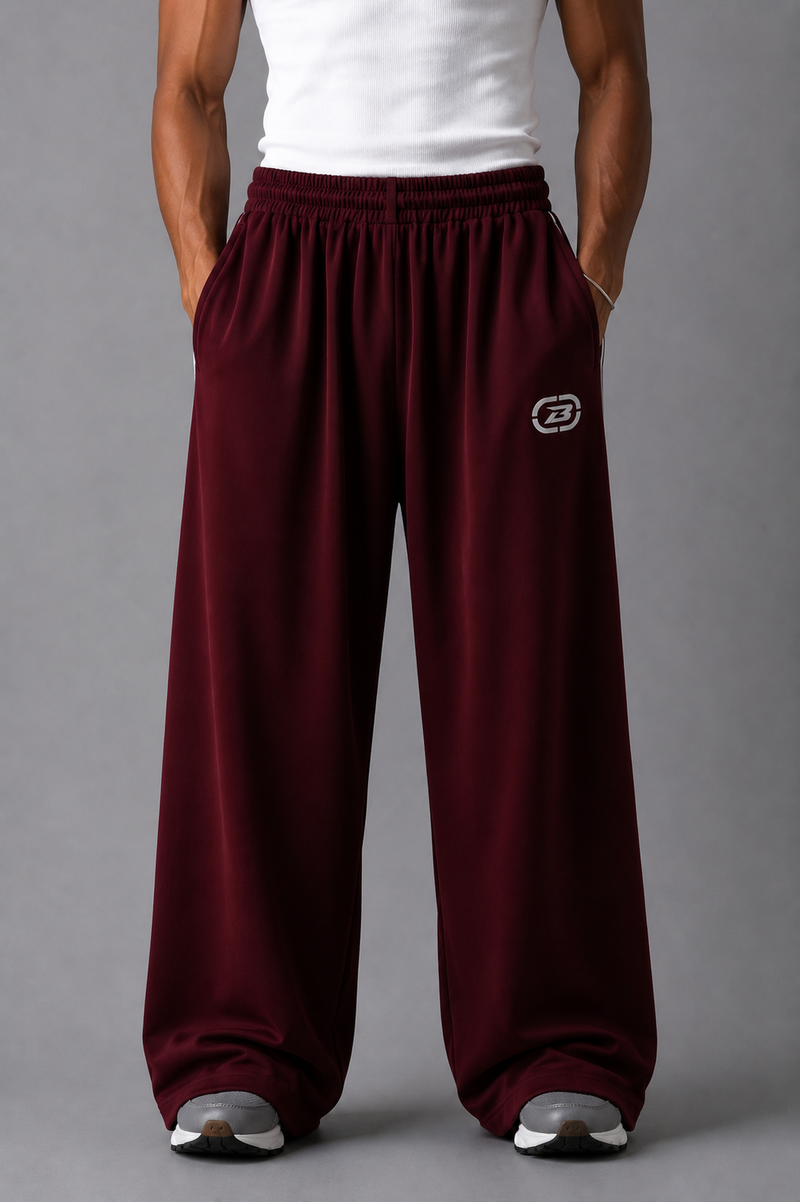 Maroon Pulse Trackpant