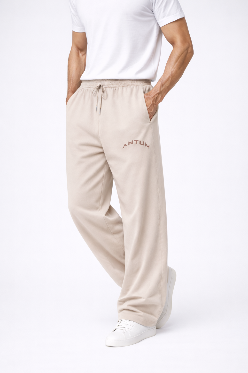 Beige colour Joggers