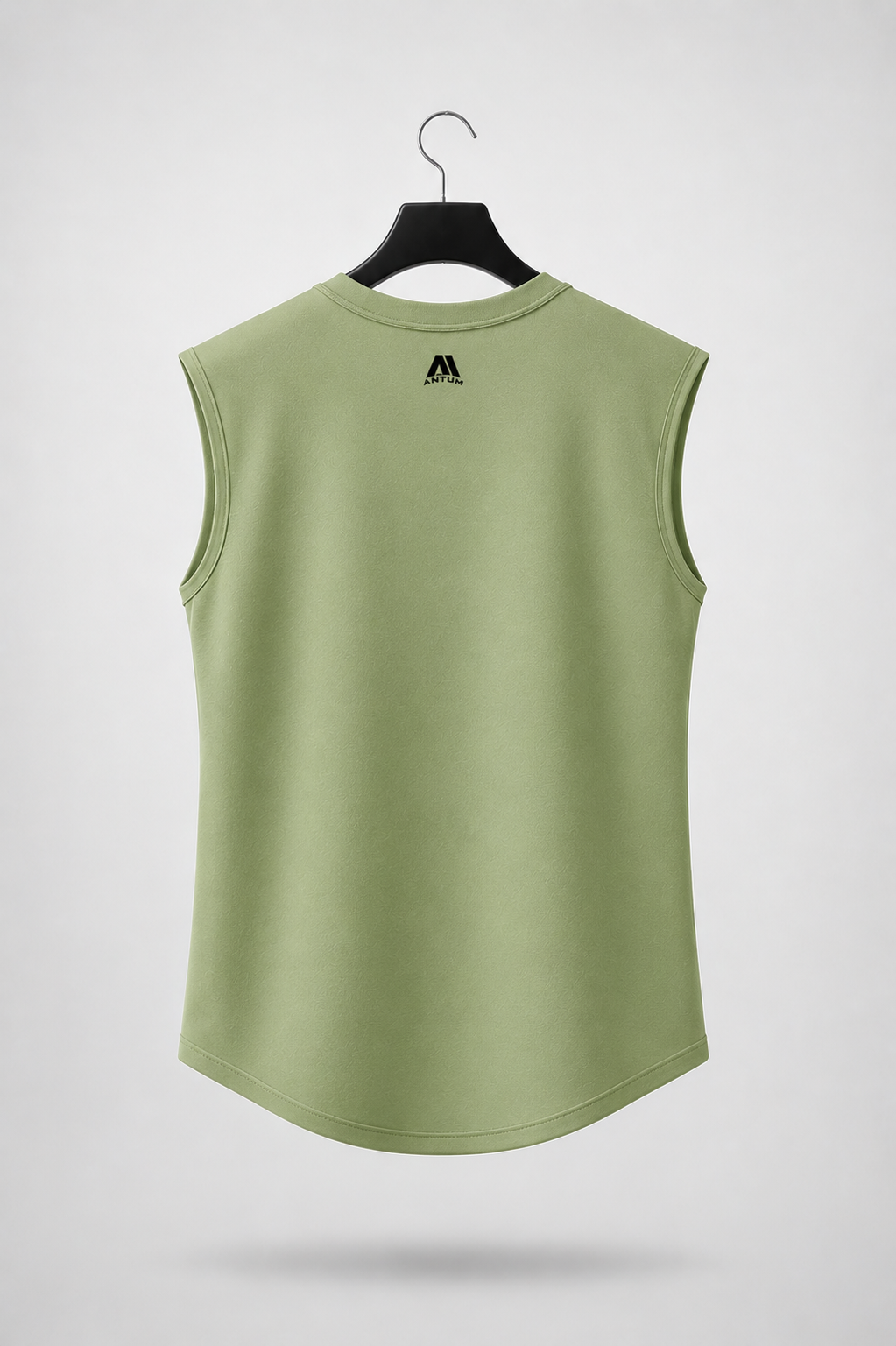 Pista Green Drop Shoulder Sleeveless