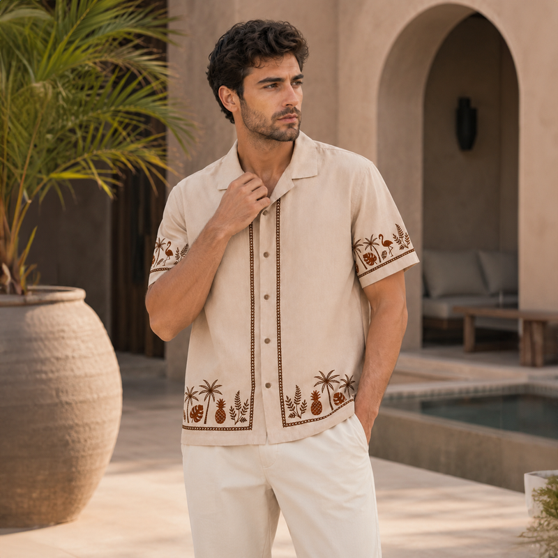 HEAVEN PRINTED ADVENTURE SHIRT