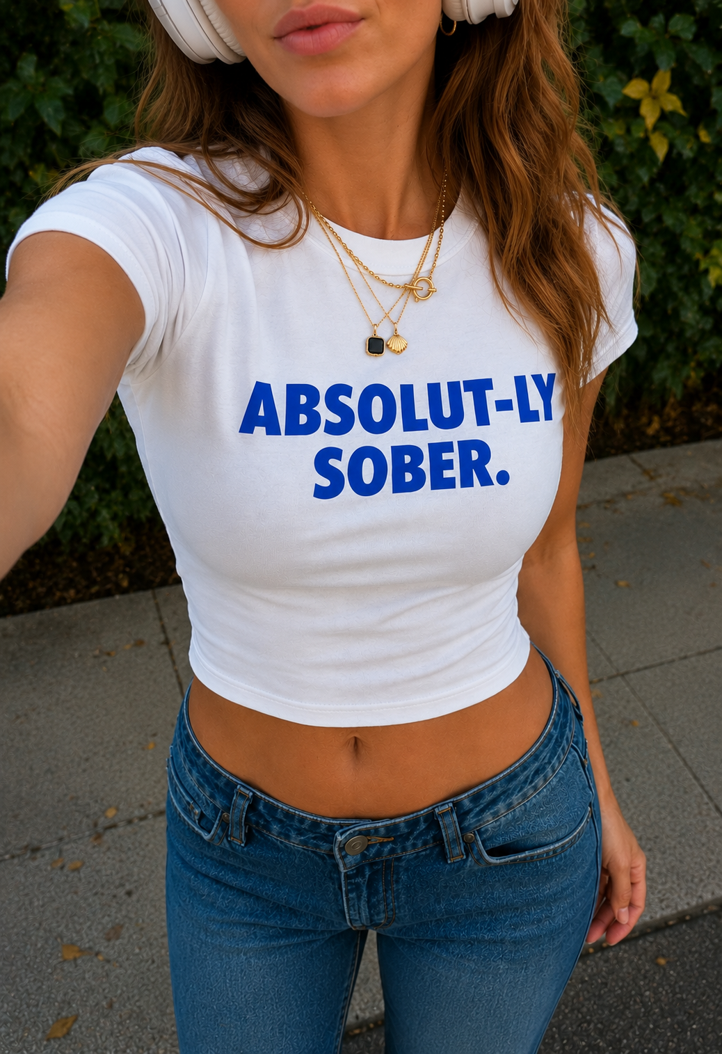 ABSOLUT-LY SOBER Baby Tee-2