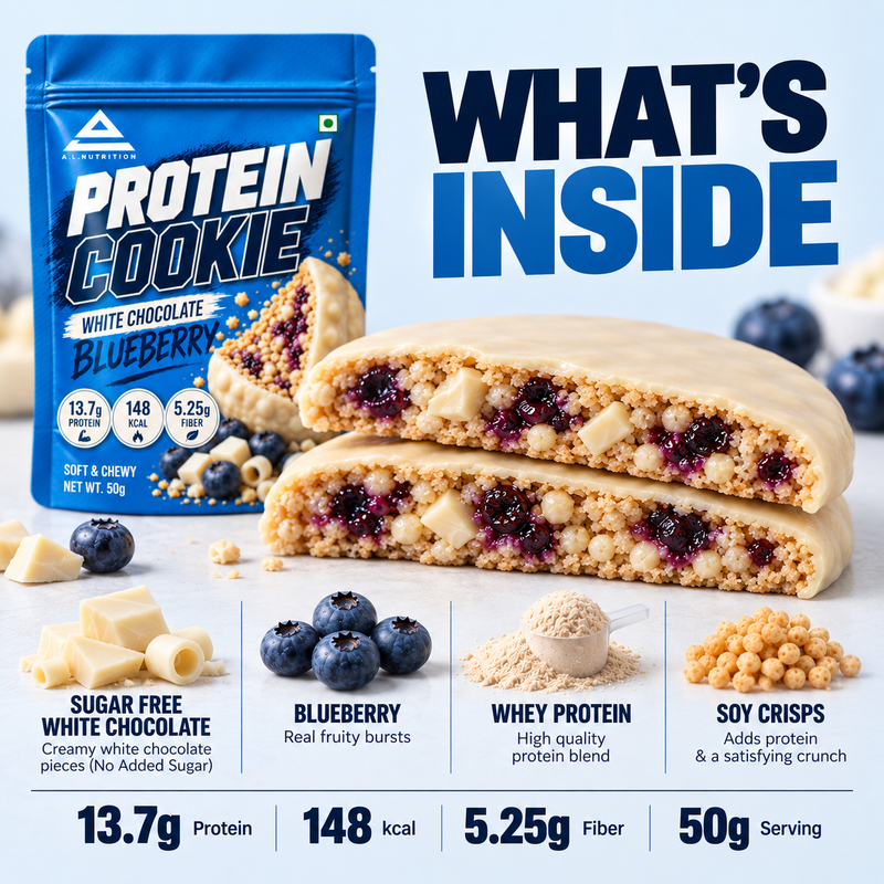 A.L. Nutrition Protein Cookies | Dark Chocolate Brownie-10