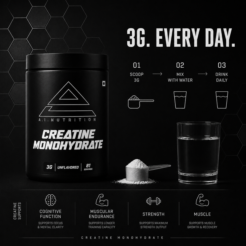 AL Nutrition's CREATINE MONOHYDRATE-5