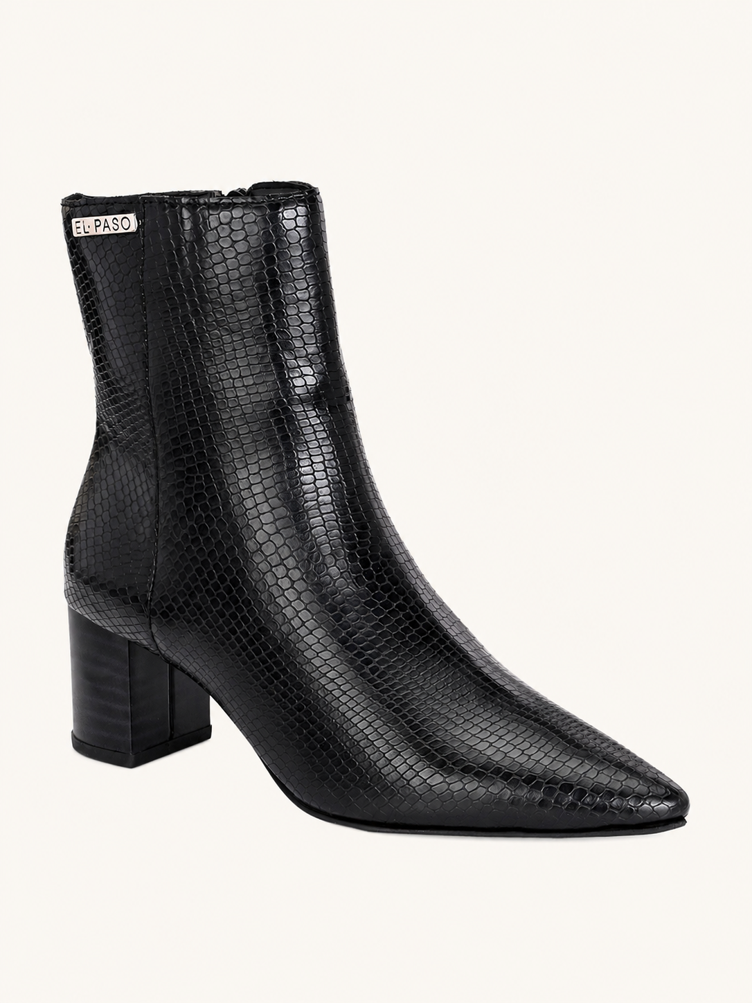 El Paso Women Faux Leather Casual Chelsea Boots-1