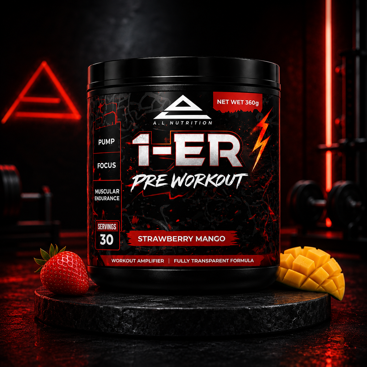 ONE EXTRA REP- PREWORKOUT