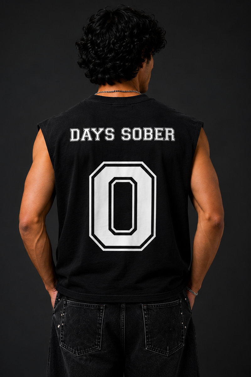 0 DAYS SOBER Vest-1