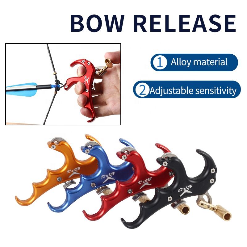 SPG Compound Bow Professional Adjustable Thumb Grip