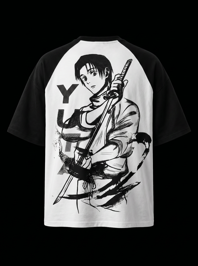 CursedBoy / Yuta JJK / Raglan Oversized T-shirt-1