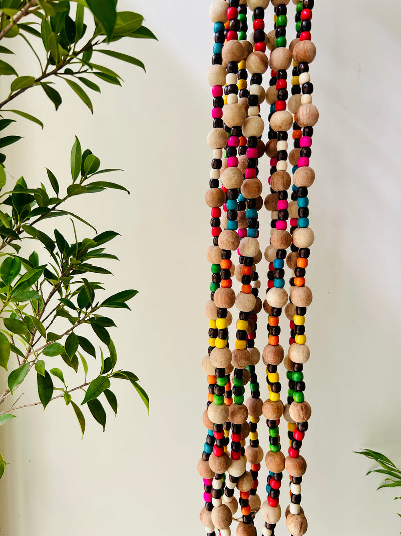 Long Entrance Boho Strings | Beaded Curtain | Set of 10 strings