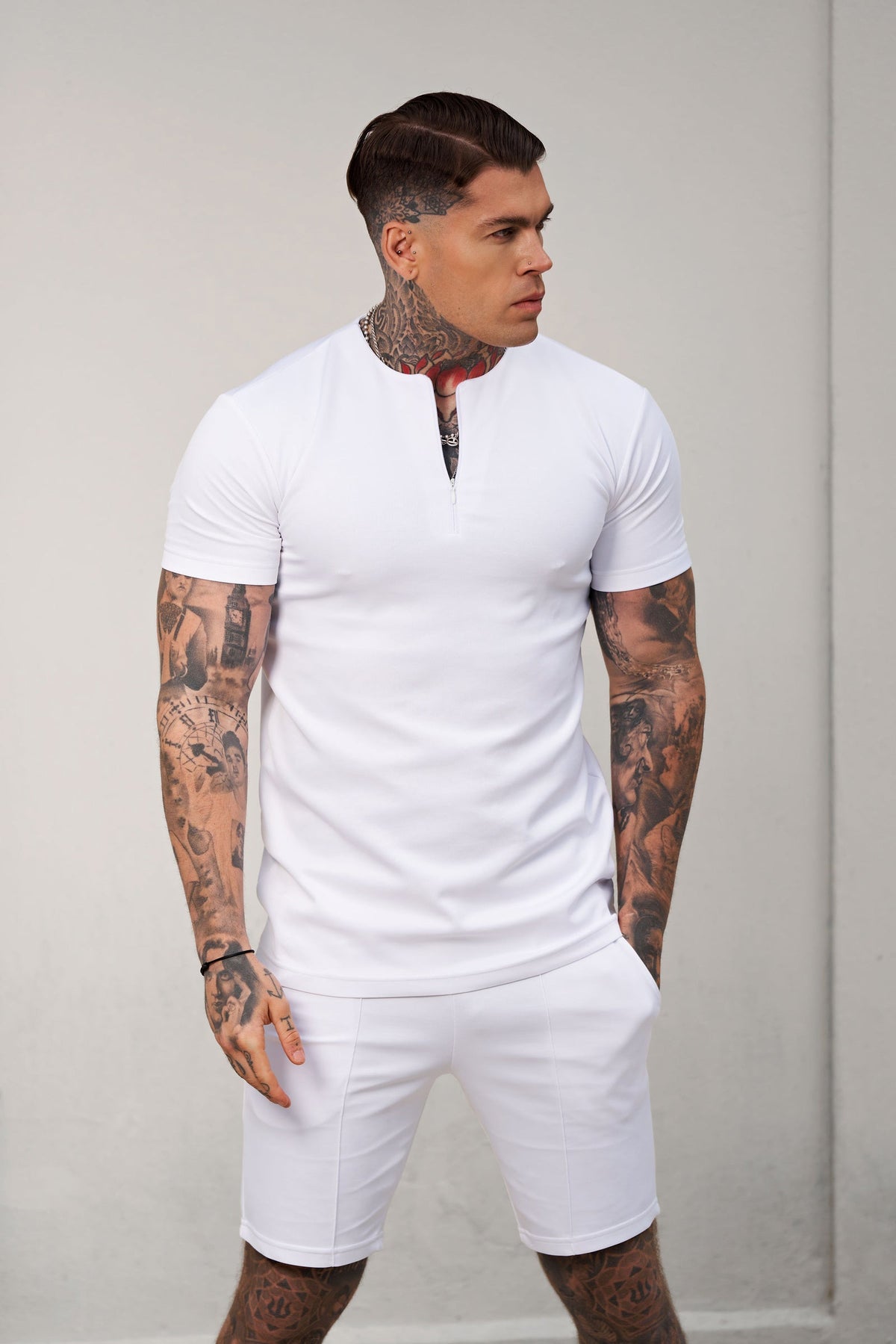 AlphaEdge - White Co-ord Set