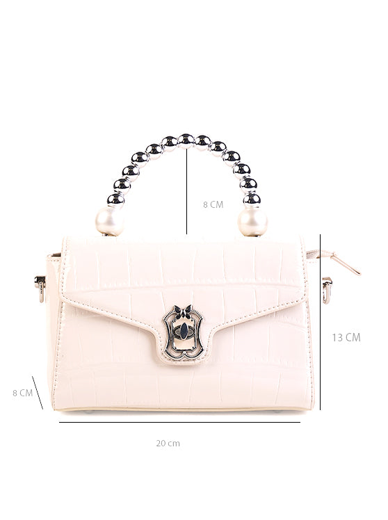 Culge Chicago "The Symphony" Pearl-Handle Pochette – Pearlized Bone-5